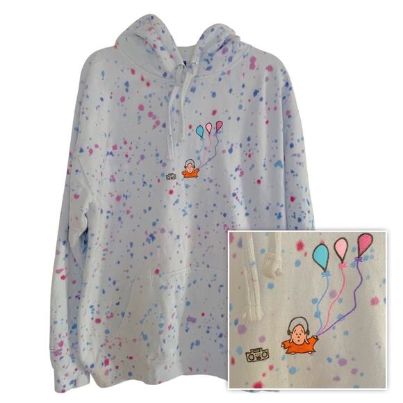 Buddhas Buds Other - Buddhas Buds Buddha & The Musical Album Limited Edition Speckled Hoodie Large